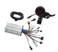 Panneau d'affichage LCD résistant aux chocs et à l'eau pour trottinettes en temps réel Vitesse kilométrage Niveau de batterie Moniteur ergonomique Interfaces de contrôle des trottinettes