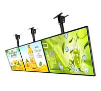 Panneau d'affichage LED à cadre mince et à clipser, panneau d'affichage publicitaire LED pour menu, restaurant, restauration rapide, magasin, panneau d'affichage mural, montage rapide 3pcs-50×70cm