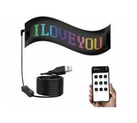 Panneau d'affichage LED ultrafin programmable connecté 59 x 12 cm