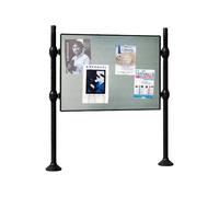 Panneau d'affichage libre City RAL9005 - 1225x1670 - Module initial - Sans bandeau-titre - PROCITY - 591070.9005