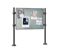 Panneau d'affichage libre Inox brossé Gris PROCITY - 591079.GPRO