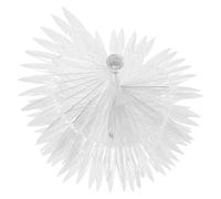 Panneau D'affichage pour Capsules D'ongles, PP Portable Salon Maison | Présentoir à Nail Art, Rangement Pratique et Mise en Valeur, Accessoires Manucure pour Faux Ongles