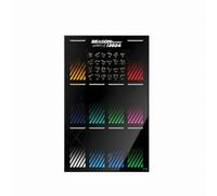 Panneau d'affichage pour Voiture de Course pour Lego F1 77242-77252, Panneau d'affichage pour Voiture pour 77242-77251, Support Mural pour passionnés de pour Lego (C)