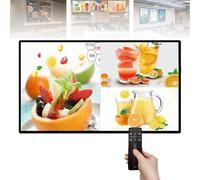 Panneau D'affichage Publicitaire Numérique Commercial, 32-55 Pouces, Écran Partagé Intelligent : 1920 X 1080, Angle De Vision : 178°, Prend En Charge Le Montage Mural Horizontal,43 inch,1 pcs