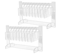 Panneau D'affichage Support Transparent Professionnel | Design Créatif Porte-vêtements, Surface Lisse Brillante, Adapté aux Cours de Formation Ongulaire et Salons
