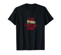Panneau d'affichage vintage I Just Got Lucky Ironic T-Shirt