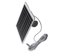 Panneau d'alimentation photovoltaïque 5 W5 V offrant une charge rapide en courant continu à la lumière du soleil, excellent pour les excursions de randonnée et les exigences d'énergie à distance