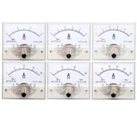 Panneau d'ampli analogique, ampèremètre 85C1, type pointeur DC, panneau de compteur de courant DC -10 à + 10A 100MA/300MA/2A/5A/10A-100A classe 2.5(DC100mA)