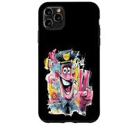 Panneau d'art Graphique Humoristique Police Peace Graffiti Pop Coque pour iPhone 11 Pro Max
