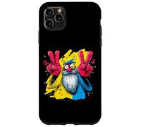 Panneau d'art Graphique Wizard Double Peace Graffiti Pop Coque pour iPhone 11 Pro Max