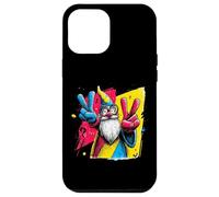 Panneau d'art Graphique Wizard Double Peace Graffiti Pop Coque pour iPhone 12 Pro Max