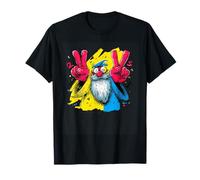Panneau d'art Graphique Wizard Double Peace Graffiti Pop T-Shirt