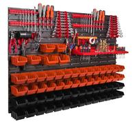 Panneau d'atelier - BOTLE - V11 - 115 x 78 cm - 62 pcs - Orange et Noire