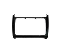 Panneau D'autoradio Cadre du Panneau Tableau Bord D'installation D'autoradio 2 DIN Plaque Frontale Garniture Audio Fascia pour VW pour Polo 2014-2017