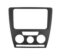 Panneau D'autoradio Cadre Navigation 2DIN pour Console Centrale Tableau Bord Garniture D'autoradio pour Skoda pour Octavia 2009-2020 Cadre Radio