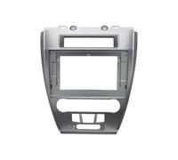 Panneau D'autoradio Façade D'autoradio 2DIN 10 Pouces avec Câble d'alimentation Et Faisceau De Câbles pour Ford pour Fusion SE SEL pour Mondeo 2009-2012 Cadre Radio(Only Frame Gray)