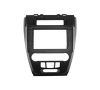 Panneau D'autoradio Façade D'autoradio 2DIN 10 Pouces avec Câble d'alimentation Et Faisceau De Câbles pour Ford pour Fusion SE SEL pour Mondeo 2009-2012 Cadre Radio(Only Frame Black)