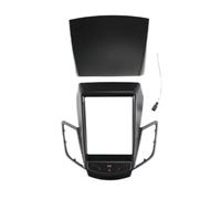 Panneau D'autoradio Kit De Panneau Montage Tableau Bord Audio Radio Android Style Fascia Cadre Voiture 2 Din 9.7 Pouces 2009 - 2014 pour Ford pour Fiesta