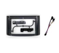 Panneau D'autoradio Kit Panneau Montage Tableau Bord Radio Android 9 Pouces pour Chevrolet pour Ravon pour Nexia pour Gentra Adaptateur Fascia Cadre Voiture