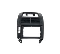 Panneau D'autoradio Panneau Garniture Tableau Bord avec Sortie d'air Lecteur DVD Et Adaptateur Audio 9 Pouces pour Polo 2004-2011(Frame Air Outlet)