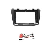 Panneau D'autoradio pour Mazda 3 2006-2013 Façade D'autoradio Double DIN 2 DIN 9 Pouces Cadre D'installation pour Tableau Bord DVD Et Stéréo Cadre Radio