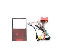 Panneau D'autoradio pour Mazda CX5 CX-5 CX 5 2012-2015 Kit Façade D'autoradio 9 Pouces Adaptateur Boîtier Canbus Câble Décodeur Kit Façade D'autoradio Cadre Radio(Cable Canbus)