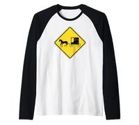 Panneau d'avertissement Amish Horse and Carrosse Manche Raglan