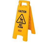 Panneau d'avertissement 'Caution Wet Floor'