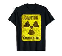 Panneau d'avertissement de danger de radiation radioactive e T-Shirt