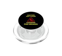 Panneau d'avertissement de Danger Glissant pour Sol Humide PopSockets PopGrip pour MagSafe
