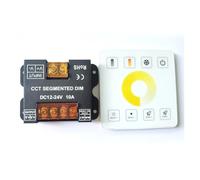 Panneau DC5V-24V 2.4G, contrôleur RGB DC12V-24V 30A 360W, sans fil, monochrome/CCT, température de couleur, luminosité, variateur LED(CCT)