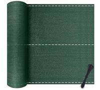 Panneau de balcon résistant aux intempéries - 120 cm de haut - 150 g/m² - avec œillets et attaches - Idéal pour jardin, terrasse, balustrade (30 m) - Protection UV et durable