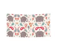 Panneau de bannière avec impression éléphant, convient pour les fêtes d'Halloween, décoration à suspendre pour une utilisation en intérieur et en extérieur