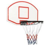 vidaXL Panneau de basket-ball Blanc 71x45x2 cm Polyéthylène Montage facile Intérieur/extérieur