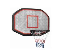 vidaXL Panneau de basket-ball 109x71x3 cm Polyéthylène Noir