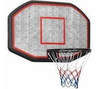 vidaXL Panneau de basket-ball 109x71x3 cm Polyéthylène Noir