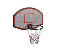 vidaXL Panneau de basket-ball Polyéthylène 90 x 60 x 2 cm Noir