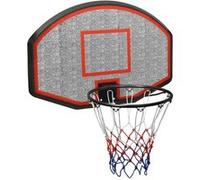 vidaXL Panneau de basket-ball Polyéthylène 90 x 60 x 2 cm Noir