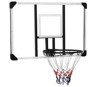 Panneau de Basket-ball Transparent Polycarbonate Panier Multi-taille vidaXL