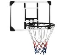 vidaXL Panneau de basket-ball transparent 71x45x2,5 cm en polycarbonate