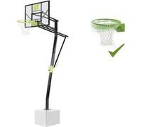 Panneau de basket EXIT Galaxy pour fixation au sol et cercle dunk - vert/noir Vert G