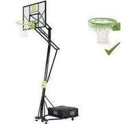 Panneau de basket mobile à roulettes avec cercle dunk EXIT Galaxy - vert/noir Vert G