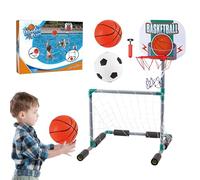 Panneau de Basketball pour Piscine | But de Football Flottant pour Piscine - Panier Flottant Interactif avec But De Football pour Et Adolescents Fêtes Extérieures Plage Pelouse Jardin