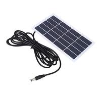 Panneau de Batterie d'alimentation solaire de Panneau de solaire de polysilicium 2W 5V avec Interface CC pour Lampe de Jardin extérieur de Batterie 3.7V