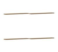 Panneau de bibliothèque 4 pcs chêne artisanal 60x10x1,5 cm