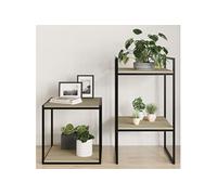 Vidaxl Panneau De Bibliothèque 4pcs Chêne Sonoma 40x40x1,5cm Aggloméré