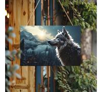 Panneau de bienvenue personnalisé en bois pour porte d'entrée, panneau en bois brut avec corde, décoration d'intérieur, panneau de jardin pour jardin et cour