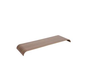 Panneau de Bois CURVA pour Étagère Noyer