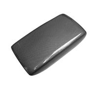 Panneau De Boîte De Rangement D'accoudoir Central Voiture Garniture Panneau De Siège Intérieur En Fiber Carbone Pour Civic 11Th 2022(Black)