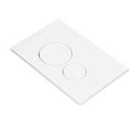 Panneau de bouton de rinçage des toilettes althwuyu, double assiette à chasse blanche à chasse d'eau avec des colonnes dissimulées, pour le remplacement du réservoir d'eau de
